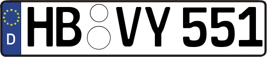 HB-VY551