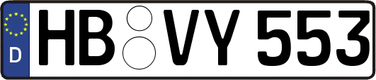HB-VY553