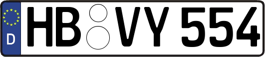 HB-VY554
