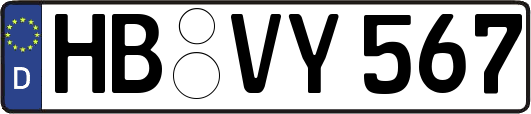 HB-VY567