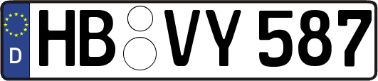 HB-VY587