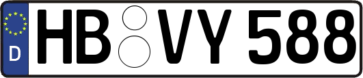 HB-VY588