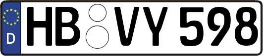 HB-VY598