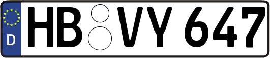 HB-VY647