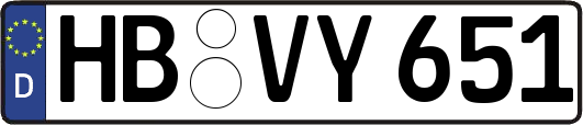 HB-VY651