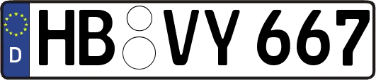 HB-VY667