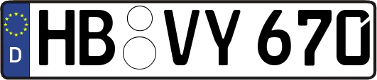 HB-VY670