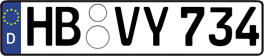 HB-VY734
