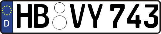 HB-VY743