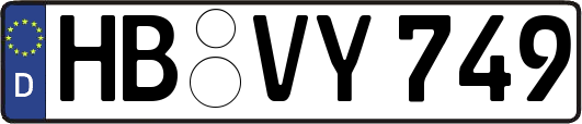 HB-VY749