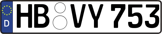HB-VY753
