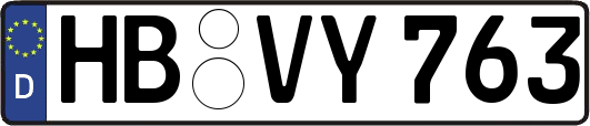 HB-VY763