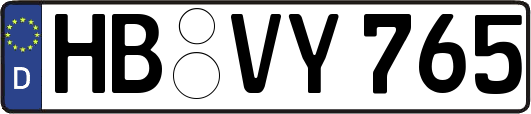 HB-VY765