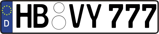 HB-VY777