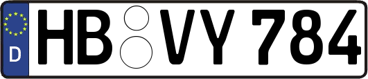 HB-VY784