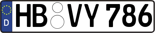 HB-VY786