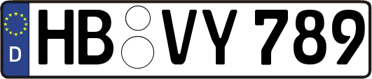 HB-VY789