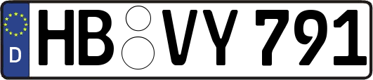 HB-VY791