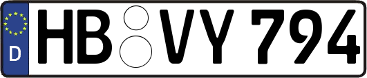 HB-VY794
