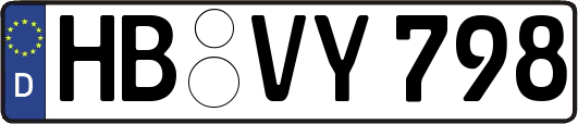 HB-VY798