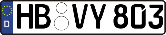 HB-VY803