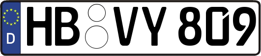 HB-VY809