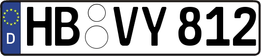HB-VY812