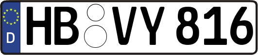 HB-VY816