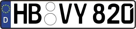 HB-VY820
