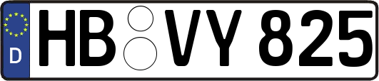 HB-VY825