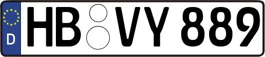 HB-VY889