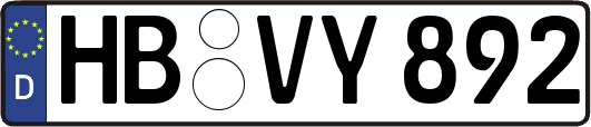 HB-VY892