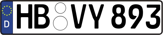 HB-VY893