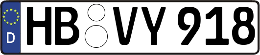 HB-VY918