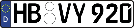 HB-VY920