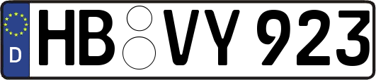 HB-VY923