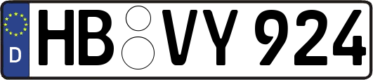HB-VY924