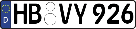 HB-VY926