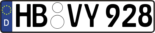 HB-VY928