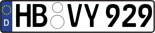 HB-VY929