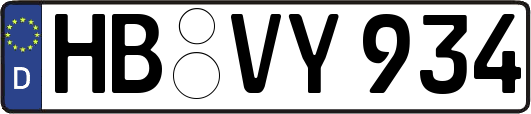 HB-VY934