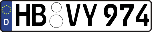 HB-VY974