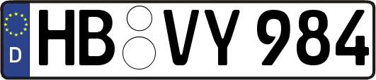 HB-VY984