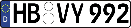 HB-VY992
