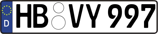 HB-VY997