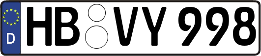 HB-VY998