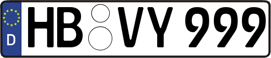 HB-VY999