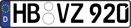 HB-VZ920