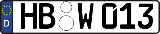 HB-W013