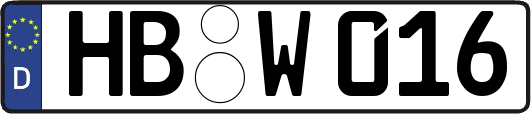 HB-W016